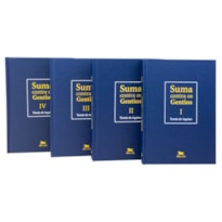 COLEÇÃO SUMA CONTRA OS GENTIOS - 4 VOLUMES - EDIÇÃO BILÍNGUE