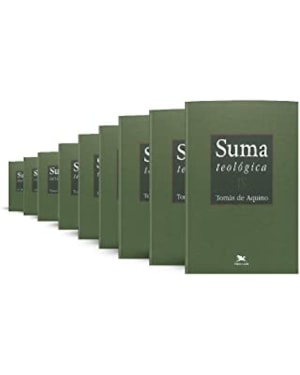 COLEÇÃO SUMA TEOLÓGICA - 9 VOLUMES - EDIÇÃO BILÍNGUE