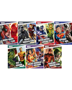 COLEÇÃO SUPER-HERÓIS (7 VOLUMES)