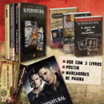 COLEÇÃO SUPERNATURAL - EDIÇÃO OFICIAL DE COLECIONADOR - BOX COM 3 LIVROS + PÔSTER + 3 MARCADORES