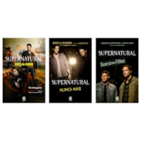 COLEÇÃO SUPERNATURAL - KIT COM 3 LIVROS