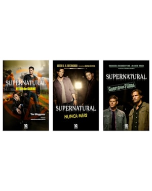 COLEÇÃO SUPERNATURAL - KIT COM 3 LIVROS