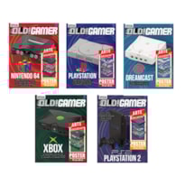 COLEÇÃO SUPERPÔSTER OLD!GAMER - 5 PÔSTERES