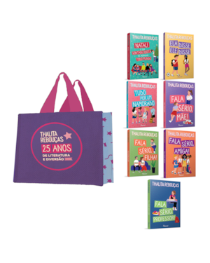 COLEÇÃO THALITA REBOUÇAS 25 ANOS (7 LIVROS)