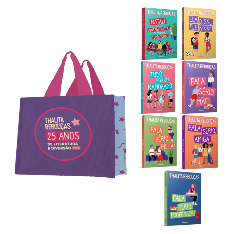 COLEÇÃO THALITA REBOUÇAS 25 ANOS (7 LIVROS)