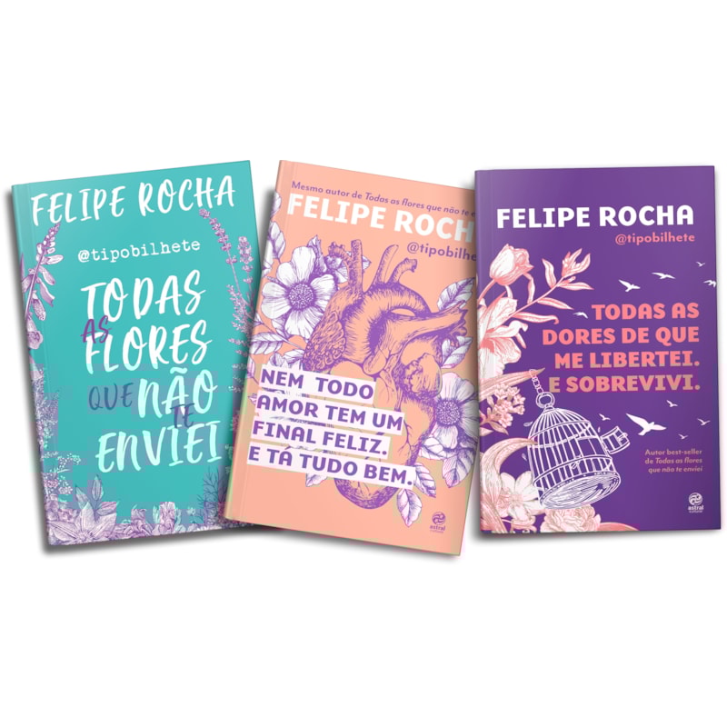 COLEÇÃO TIPO BILHETE + POSTAIS EXCLUSIVOS