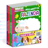 COLEÇÃO TOQUE E SINTA - KIT COM 4 LIVROS