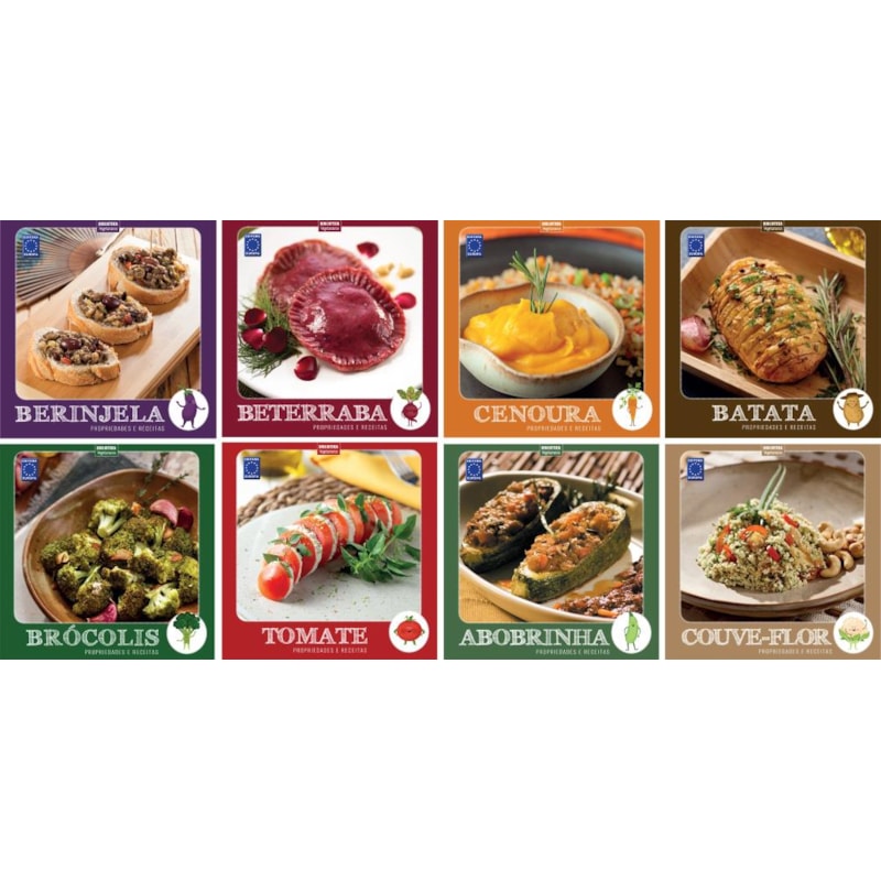COLEÇÃO TURMA DOS VEGETAIS (8 VOLUMES)