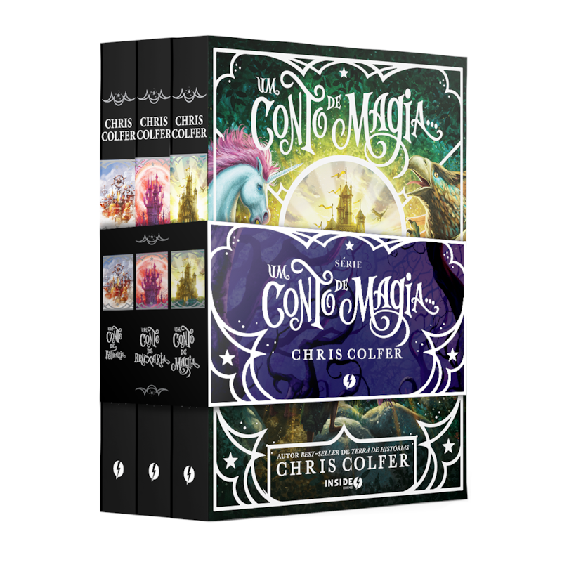 COLEÇÃO UM CONTO DE MAGIA.: SÉRIE COMPLETA EM 3 LIVROS E 1024 PÁGINAS