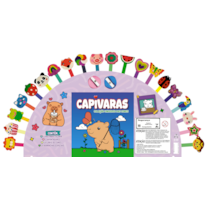 COLEÇÃO UNIVERSO DAS CORES CAPIVARAS