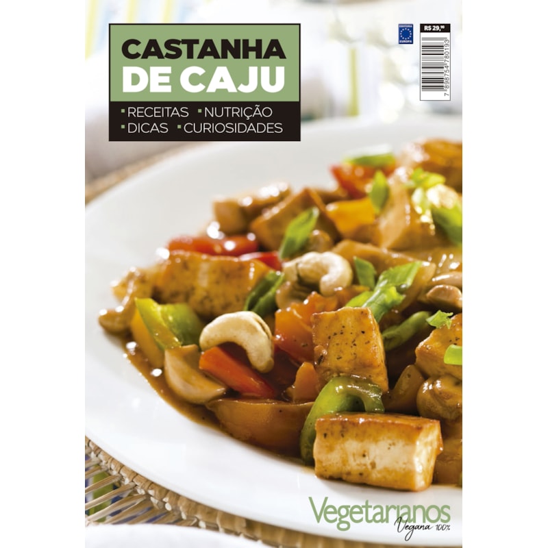 COLEÇÃO VEGETARIANOS - CASTANHA DE CAJU