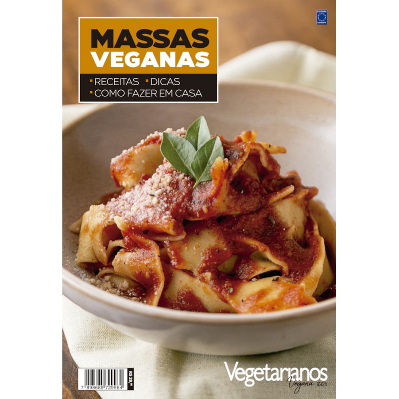 COLEÇÃO VEGETARIANOS - MASSAS VEGANAS