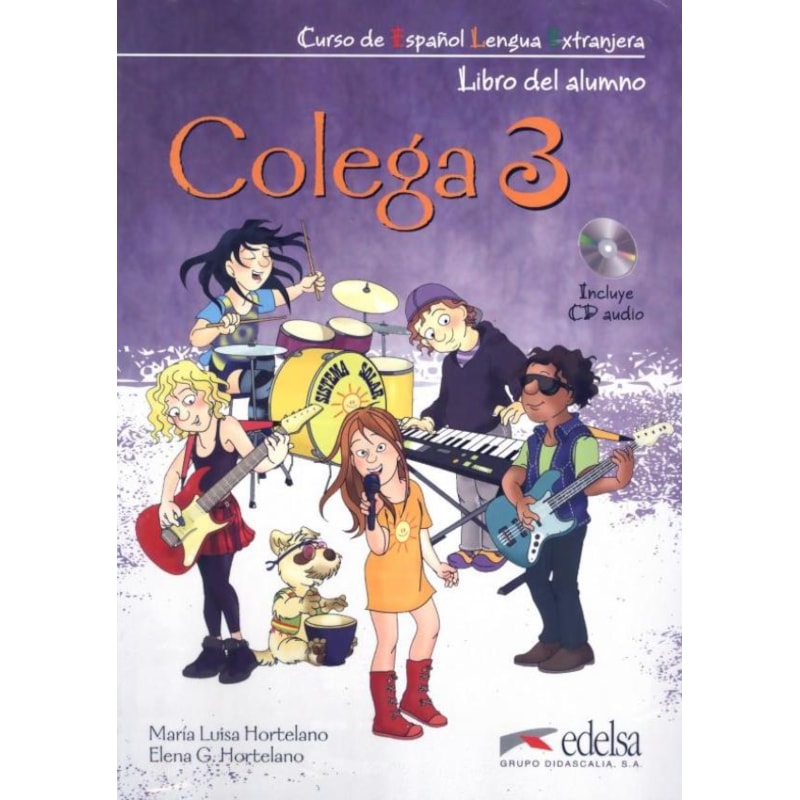 COLEGA 3 - LIBRO DEL ALUMNO + EJERCICIOS + CD AUDIO