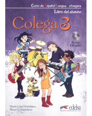 COLEGA 3 - LIBRO DEL ALUMNO + EJERCICIOS + CD AUDIO