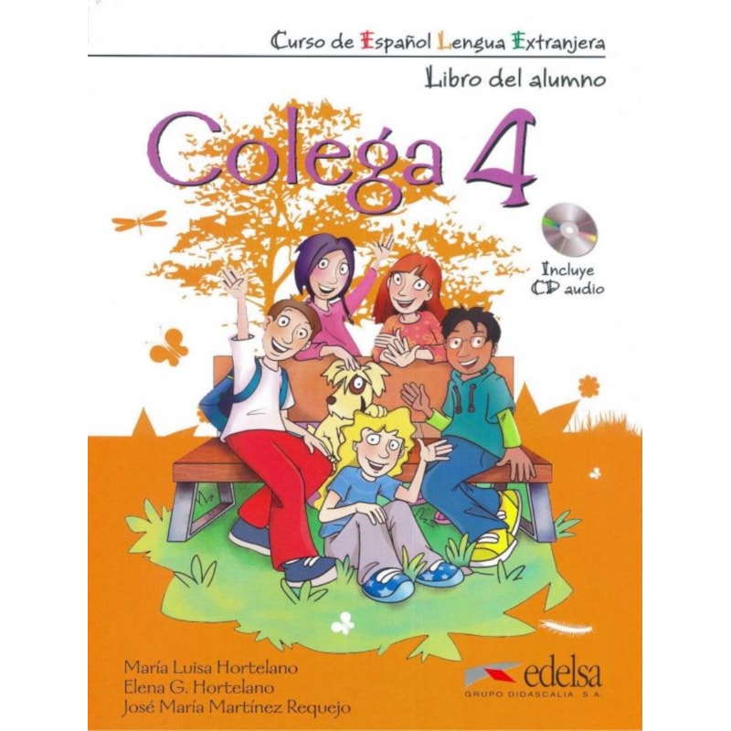 COLEGA 4 - LIBRO DEL ALUMNO + EJERCICIOS + CD AUDIO