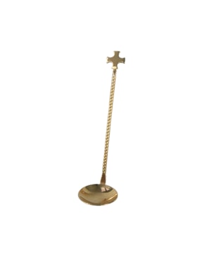 COLHER PARA NAVETA 12CM DE ALTURA DOURADA