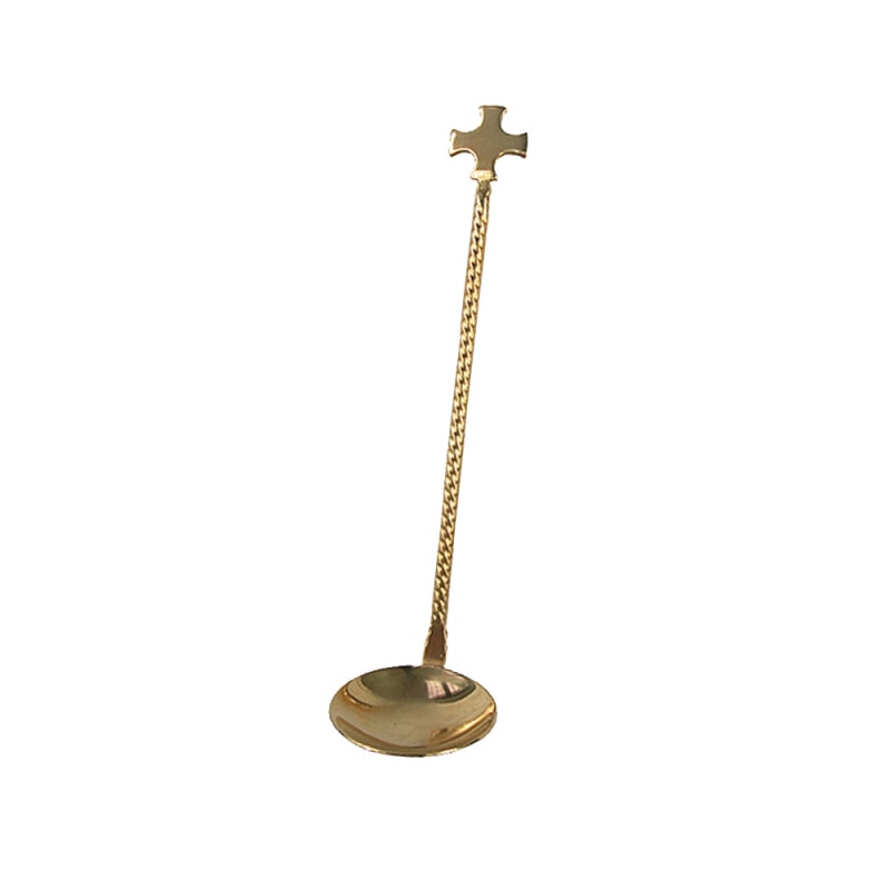 COLHER PARA NAVETA 12CM DE ALTURA DOURADA
