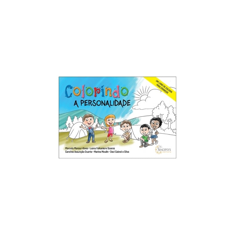 Colorindo a personalidade: um livro de colorir para crianças