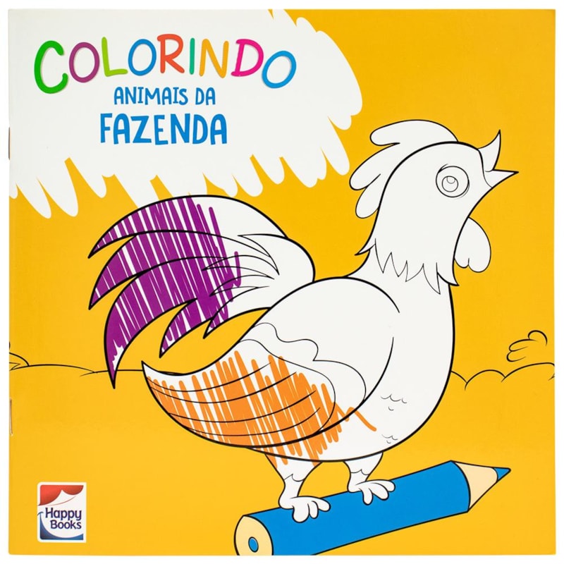 COLORINDO ANIMAIS: ANIMAIS DA FAZENDA