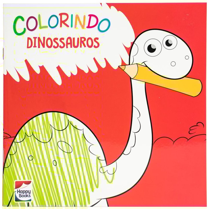 COLORINDO ANIMAIS: DINOSSAUROS
