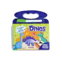 COLORINDO COM ÁGUA DINOS