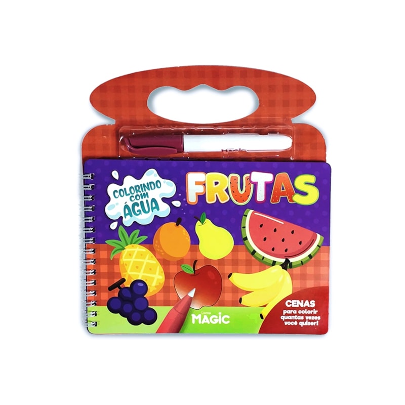 COLORINDO COM ÁGUA FRUTAS