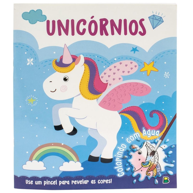 COLORINDO COM ÁGUA: UNICÓRNIOS