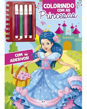COLORINDO COM AS PRINCESAS