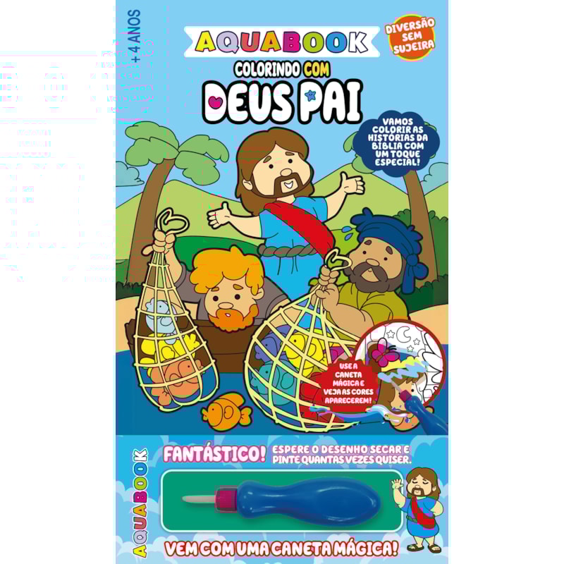 COLORINDO COM DEUS PAI AQUABOOK