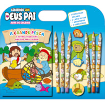 COLORINDO COM DEUS PAI ARTE DE COLORIR