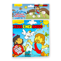 COLORINDO COM DEUS PAI LIVRO DE BANHO