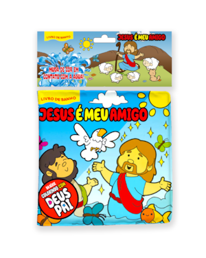 COLORINDO COM DEUS PAI LIVRO DE BANHO