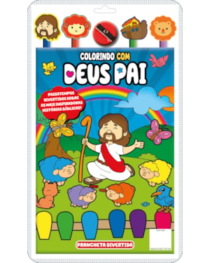 COLORINDO COM DEUS PAI PRANCHETA DIVERTIDA
