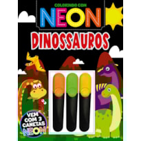 COLORINDO COM NEON - DINOSSAUROS