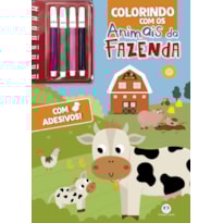 COLORINDO COM OS ANIMAIS DA FAZENDA