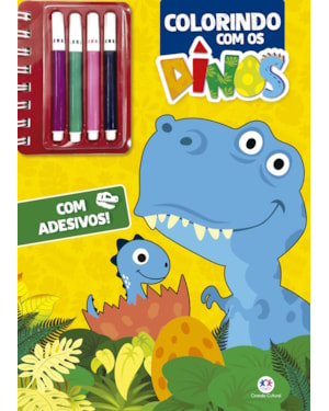 COLORINDO COM OS DINOS