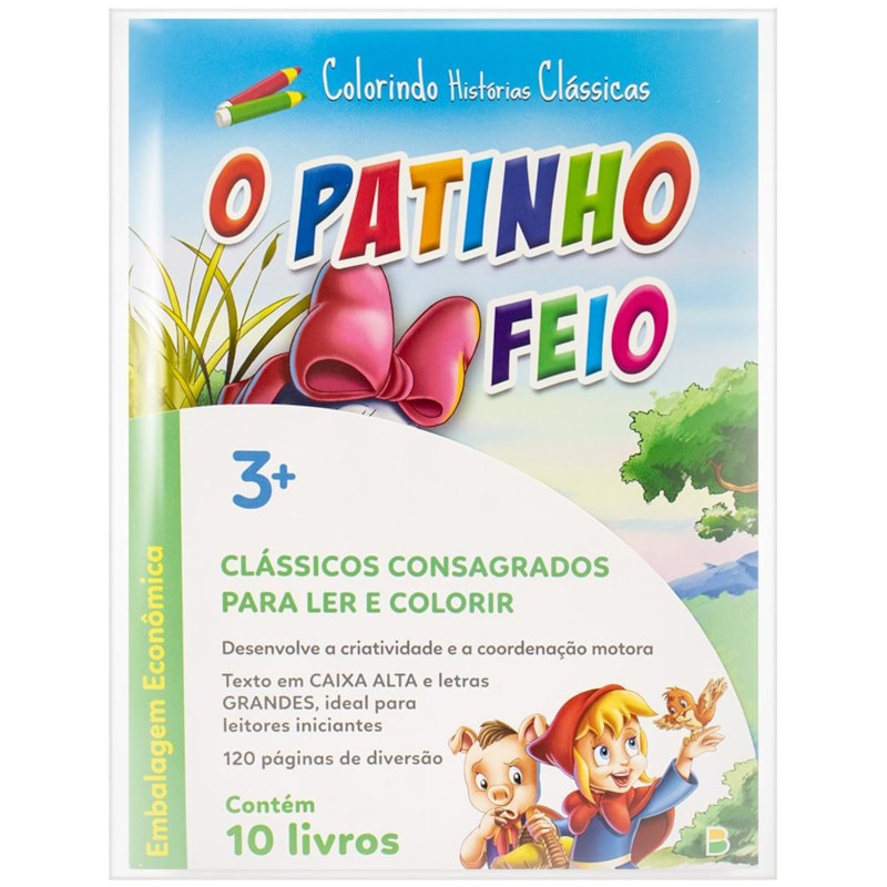 COLORINDO HISTÓRIAS CLÁSSICAS II - KIT C/10 UND.(I)