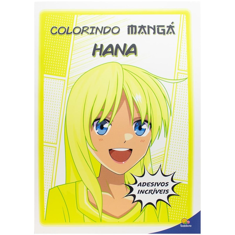 Colorindo Mangá: Hana