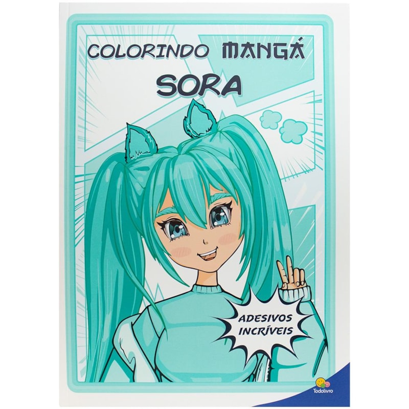 Colorindo Mangá: Sora