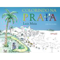Colorindo na praia