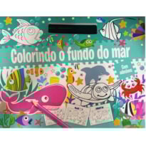 COLORINDO O FUNDO DO MAR - PRANCHETA DE COLORIR E ADESIVOS

