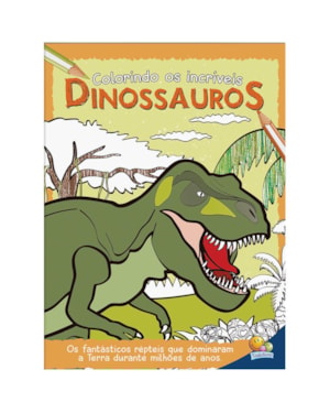 Colorindo os Incríveis Dinossauros