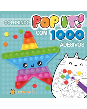 Colorindo pop it - arco íris