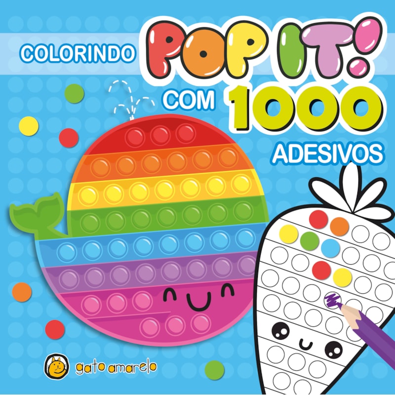 Colorindo pop it: baleia