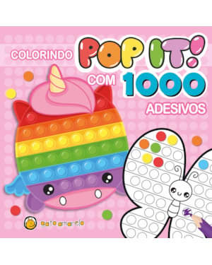 Colorindo pop it - unicórnio