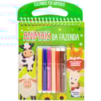 COLORINDO POR NÚMEROS: ANIMAIS DA FAZENDA