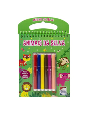 COLORINDO POR NÚMEROS: ANIMAIS DA SELVA