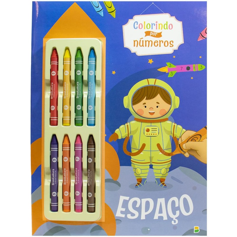 COLORINDO POR NÚMEROS: ESPAÇO