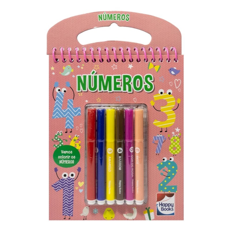 COLORINDO POR NÚMEROS: NÚMEROS