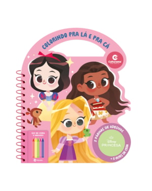 COLORINDO PRA LÁ E PRA CÁ PRINCESAS